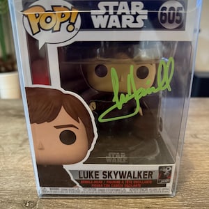 Luke Skywalker Autographed Funko Pop *mark hamill* with COA