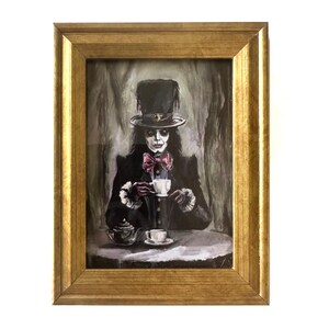 Framed Dark Academia Art Decor, Moody Victorian Art, Dark Academia Art, Antique Victorian Decor, Victorian Painting Style mini–Art Gift