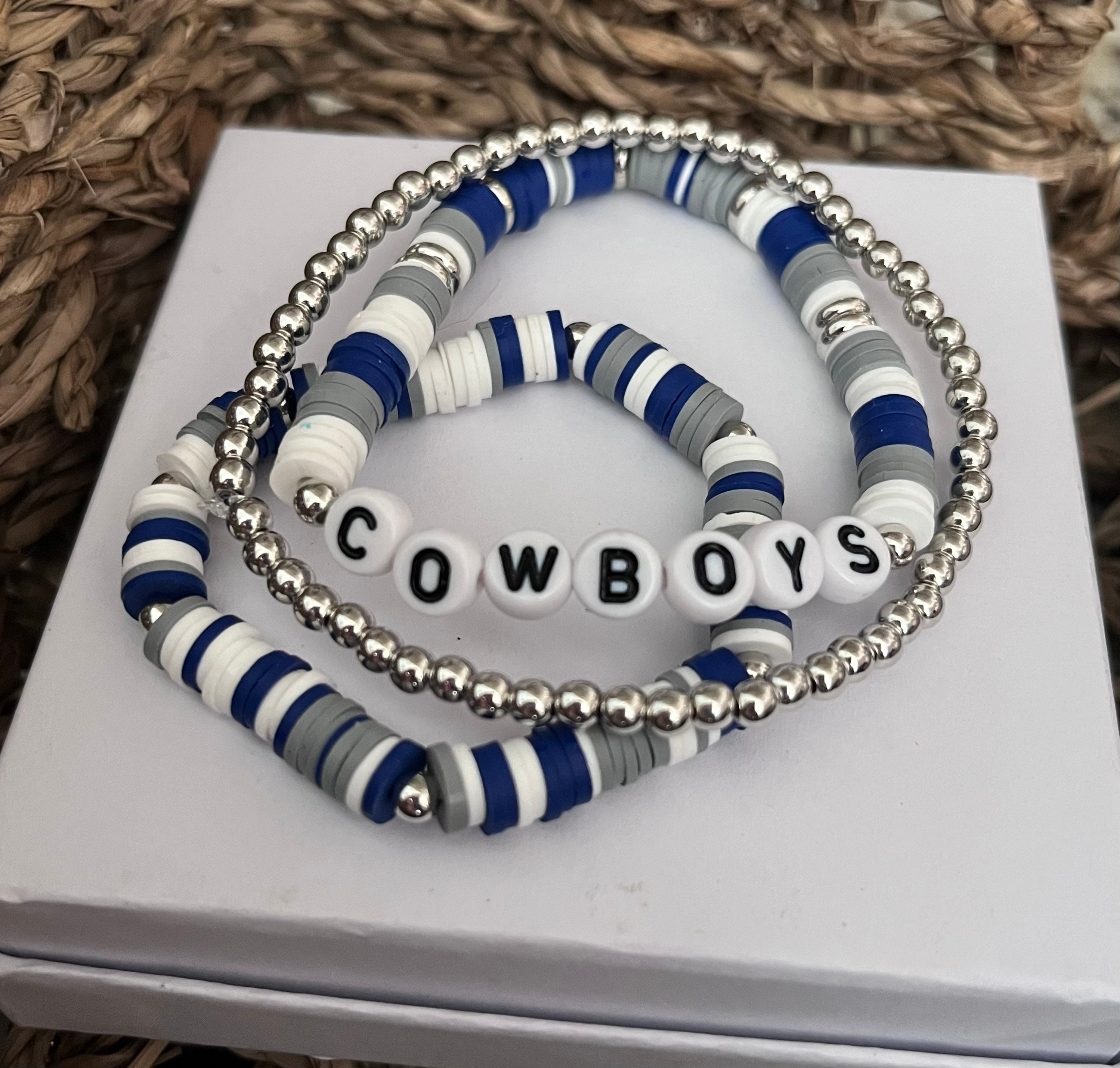 Dallas Cowboys Bracelet Reflective Football CO - Sports Fan Shop