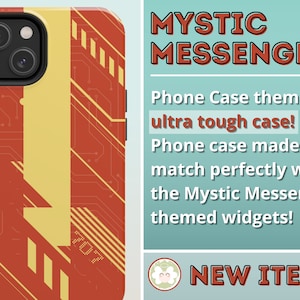 Mystic Messenger 707 Aesthetic Phone Case Tough