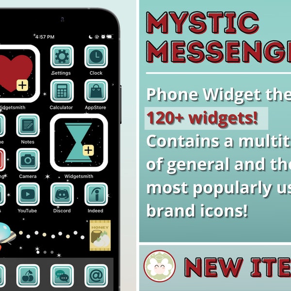 120+ Mystic Messenger Aesthetic Phone Theme Widgets