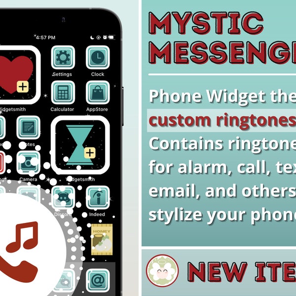 Mystic Messenger Aesthetic Phone Theme Ringtones