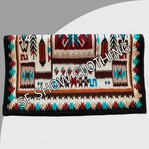 HORSE RIDING PAD, Square Saddle Pad, English Saddle Pad, Horse Show Tailored Western Bareback Equestrian Trail Saddle Horsemanship Pad Gift