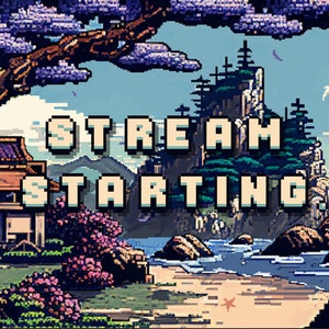 Animated Twitch Screens/overlays | Pixel Art | Stream Starting | Cozy ...