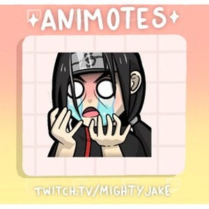 Twitch Emote /  Anime Character Streamer Emoji / Emotes