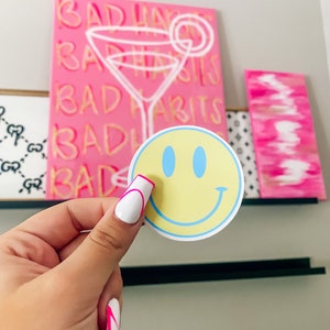 Trendy Smile Sticker!