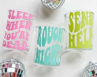 CUTE Customizable Shot Glasses!