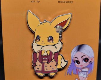 Cats in Kimonos Enamel Pins