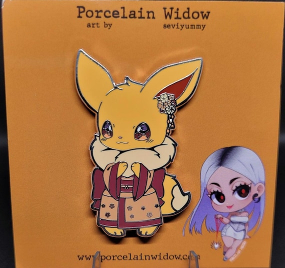 Cats in Kimonos Enamel Pins