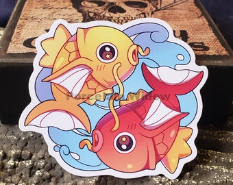 Double Karp Waterproof sticker