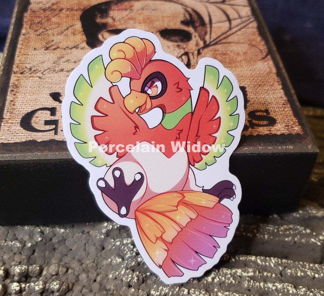 Sticker Legendary Gold Legendary Bird Vinyl Stickers - Etsy