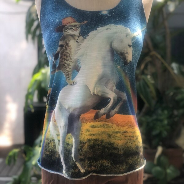 Cat Tank Etsy
