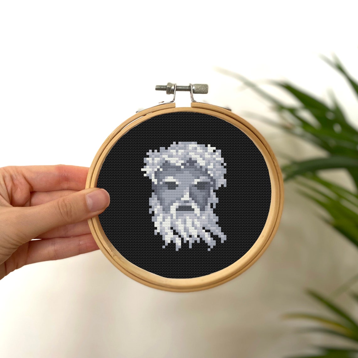 Hercules Pattern Mini Hercules Cross Stitch Pattern, Greek God Statue (PDF Pattern) - Etsy