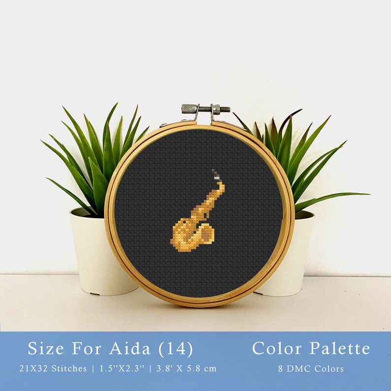 20 Musical Instruments Cross Stitch Mini Pattern Set Tiny Etsy