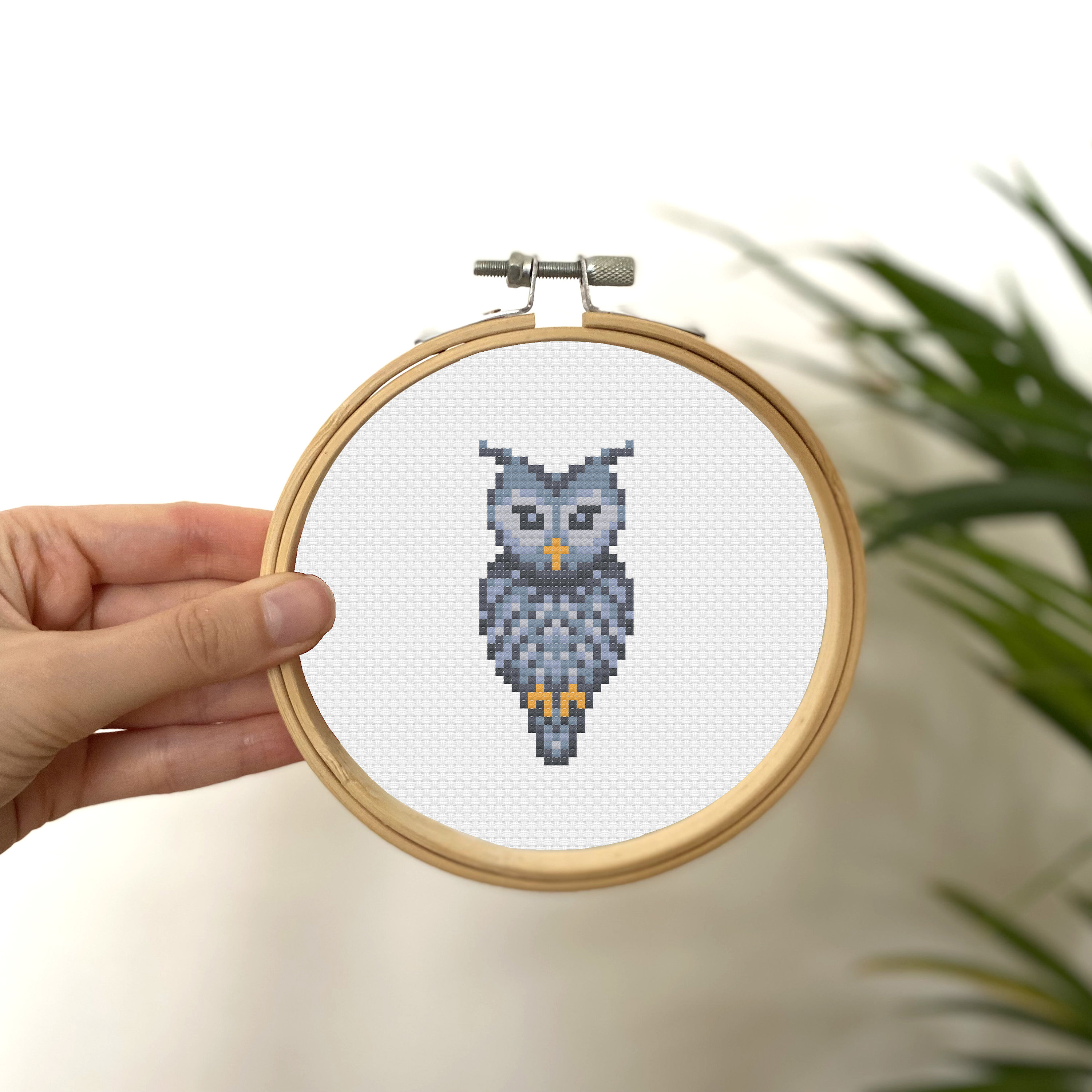 Owl cross stitch deals