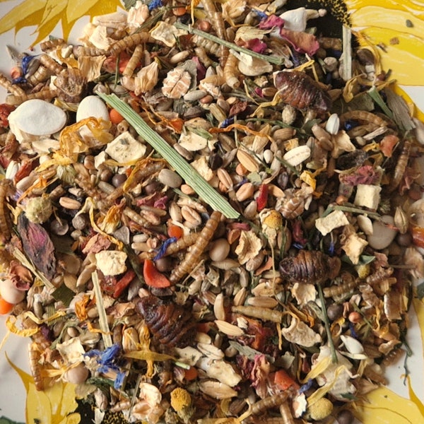 Syrian Hamster Seed Mix - Insects - Dried Flowers - Herbs