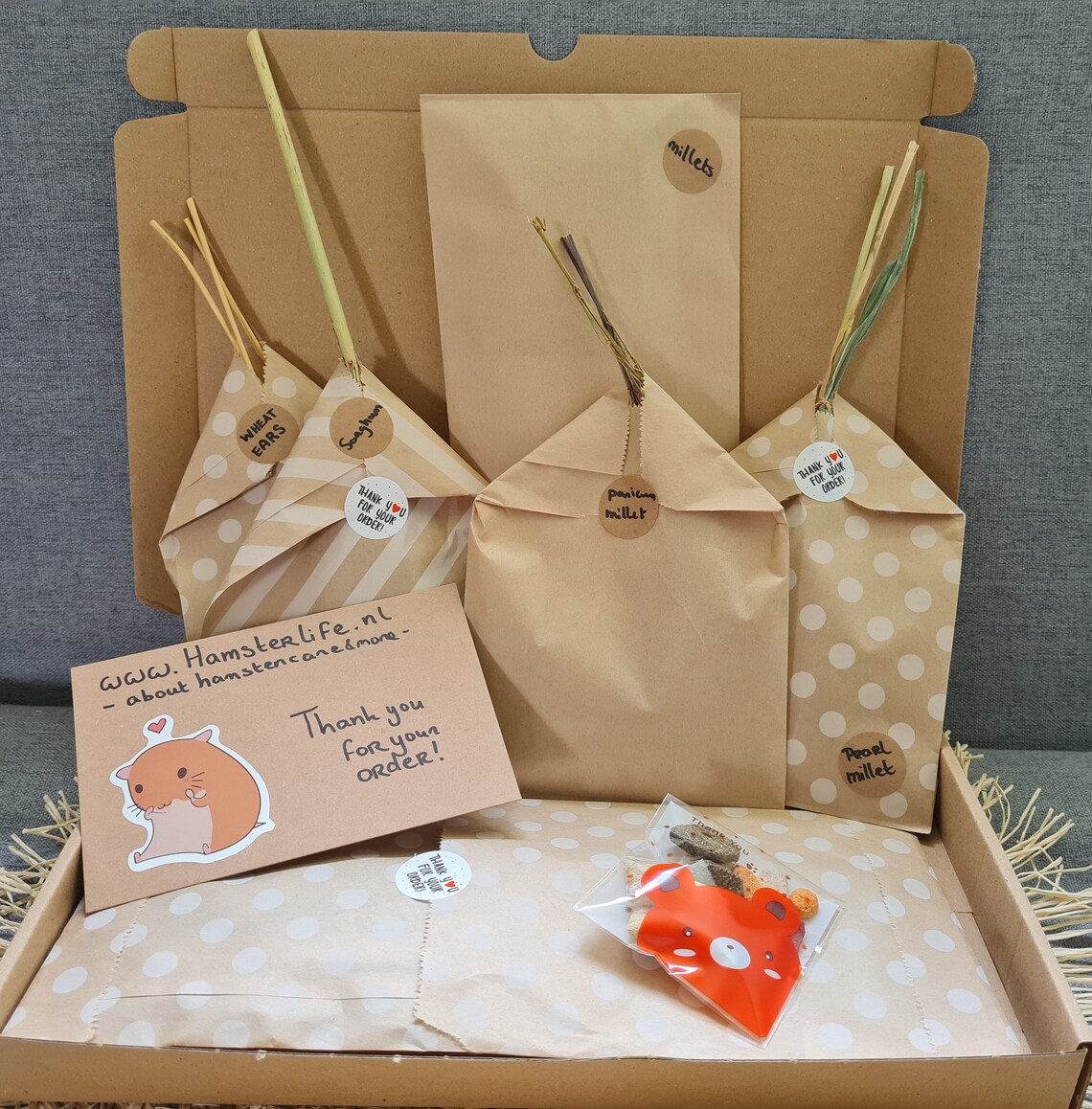 Hamster Spray Bundle Variation Box 100gr Huisdiervoer & Etsy