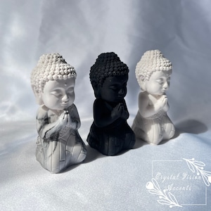 Mini Buddha | Kneeling Buddha | Buddha | Buddha Figurine | Praying Buddha Figurine| Zen Décor | Buddha Statue | Meditation | Buddha Art