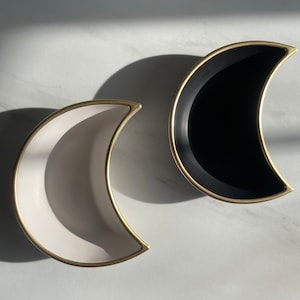 Moon | Tray Decor | Moon Décor | Home Décor | Crescent Moon | Jewelry Dish | Jewelry Tray | Decorative Tray | Jewelry Organizer |