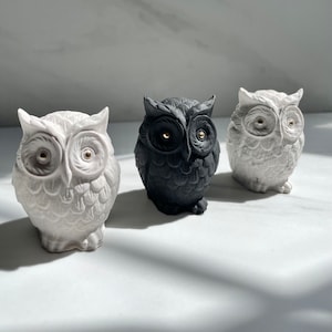 Mini Owl | Owl Totem | Owl Gift | Mini Owl | Owl Decor | Garden | Owl Art  | Owl Statue | Totem |