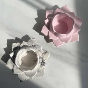 Lotus Flower | Lotus | Lotus Flower Decor | Trinket Dish | Tea light Holder | Lotus Tea Light Holder | Jewelry Dish | Candle Holder