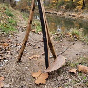 Genuine Bourbon Barrel Display Stand