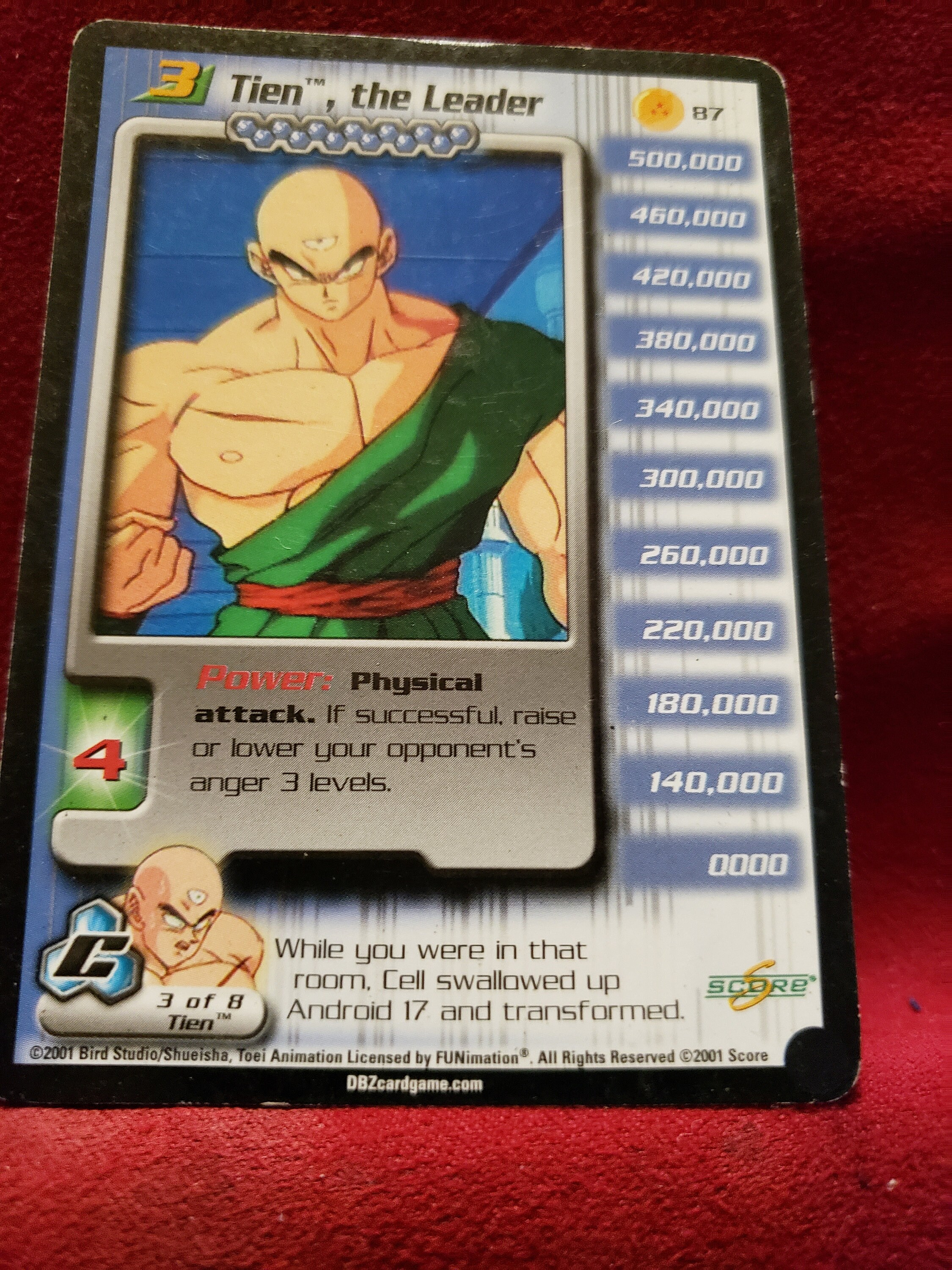 Vintage Dragon Ball Z Trading Cards, 2000 DB CCG, Set of 5 - Etsy