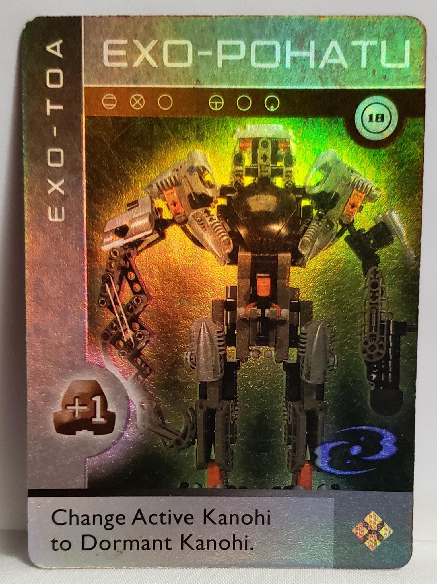 Holographic Exo-pohatu Bionicle Trading Card - Etsy