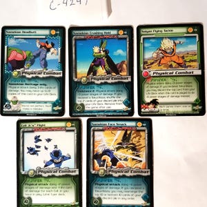 Dragon Ball Z Trading Cards, Hero Collection, Physical Combat