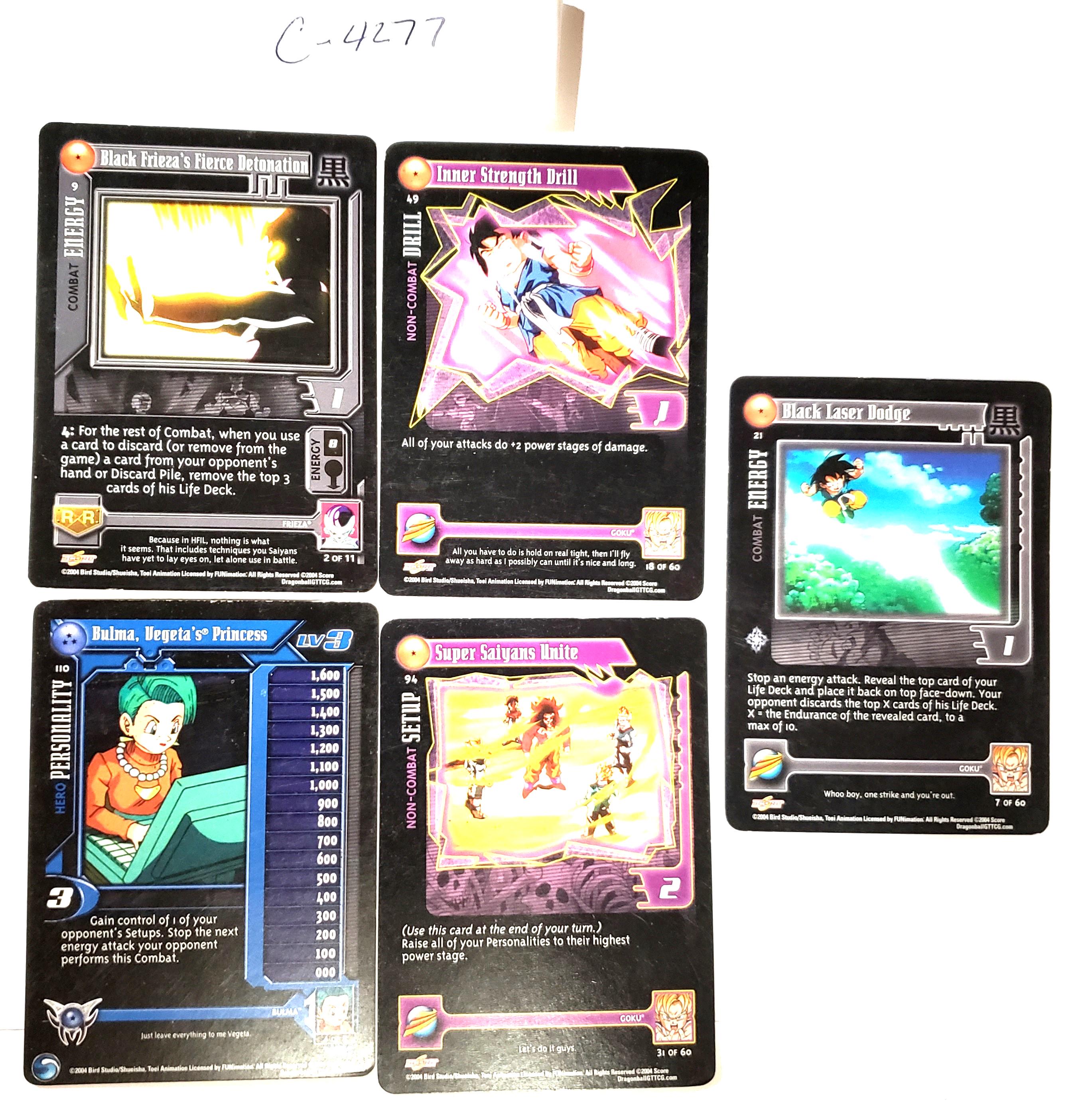 Dragon Ball Z GT Trading Cards, 2004 Vintage Collectibles - Etsy