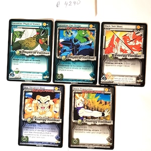 Dragon ball z trading cards