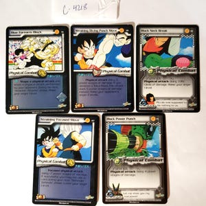 Dragon Ball Z Trading Cards, Hero Collection, Physical Combat