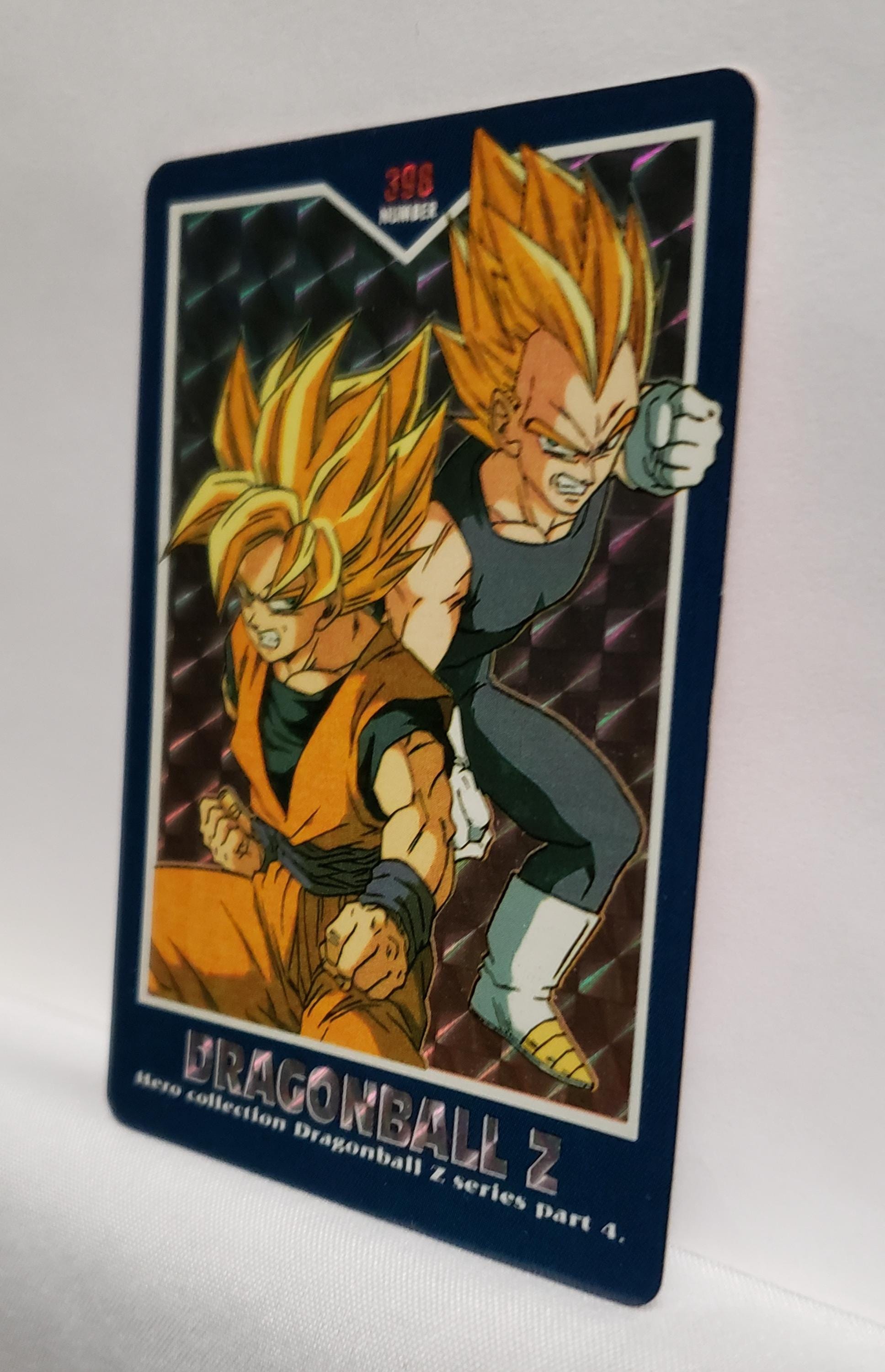 Holographic Dragonball Z Trading Card, Hero Collection #398 - Etsy