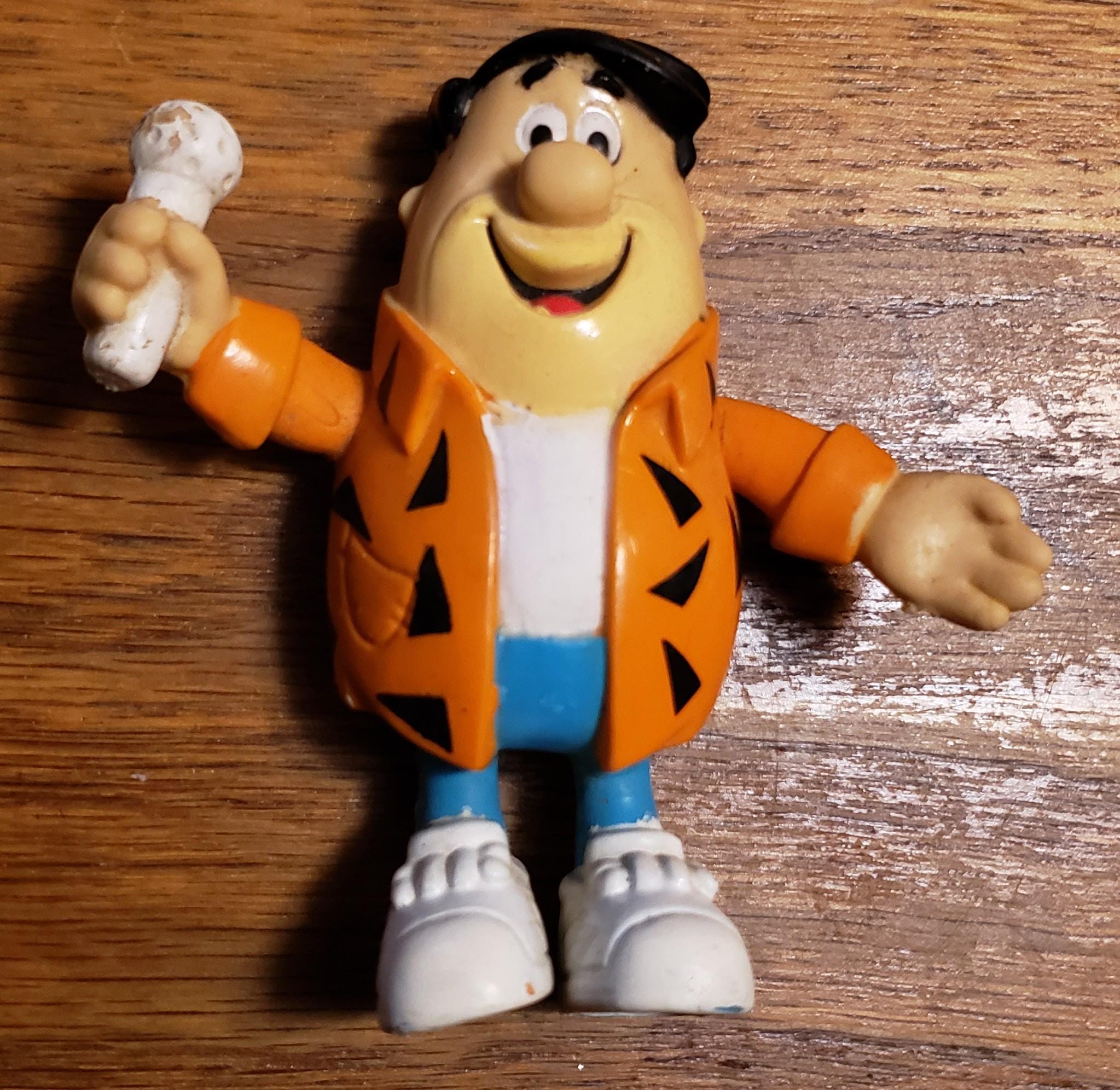 フリントストーン  バーニー  レア！ ♧ 送料無料！ ☆ラバーキーホルダー☆ 〘70〙【The Flintstones