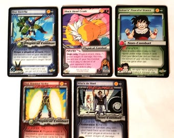 Vintage 1989 & 1990 Dragon Ball Z Cards Made in Japan – Authentic