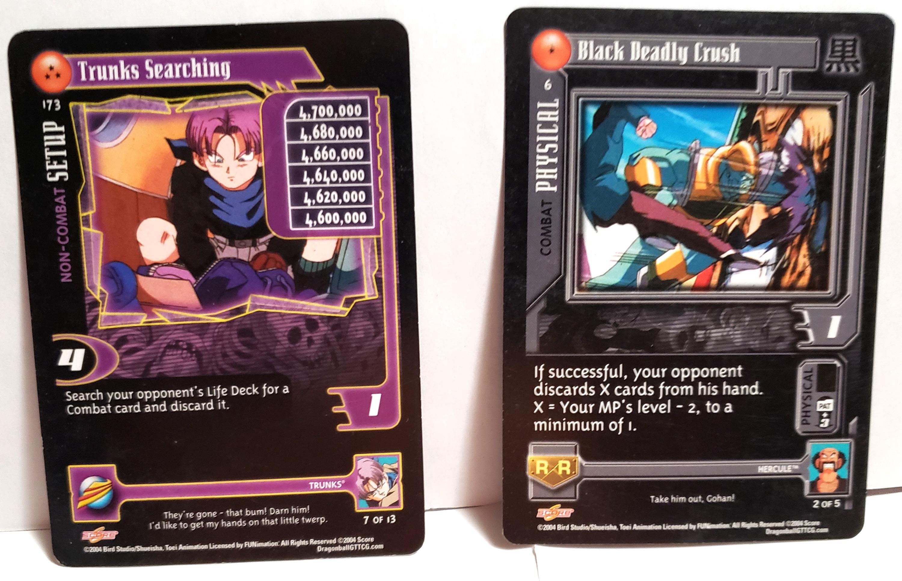 Dragon Ball Gt Trading Cards - Etsy