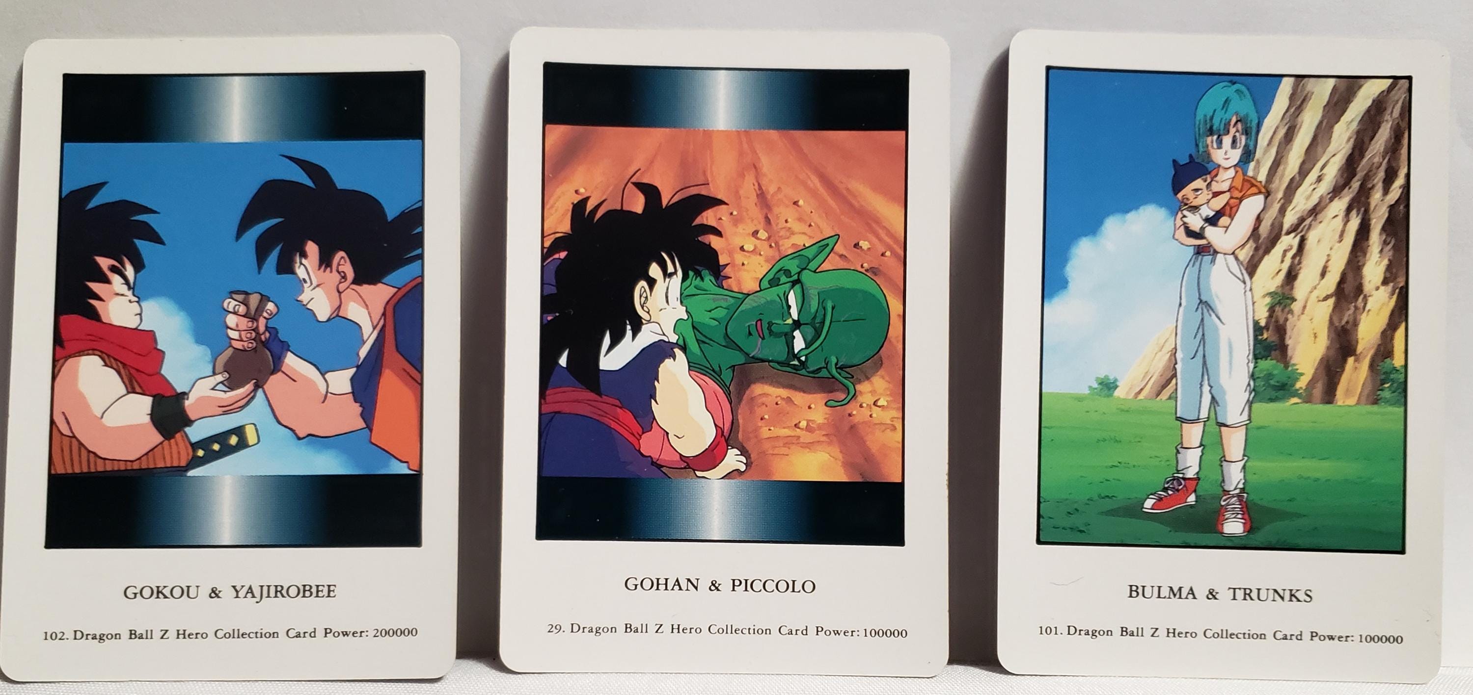 Vintage Dragon Ball Cards - Etsy