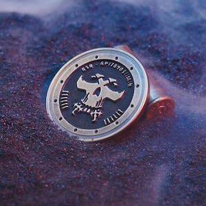 Necromunda Priority Token – Priority Marker & Collectible Brass Coin