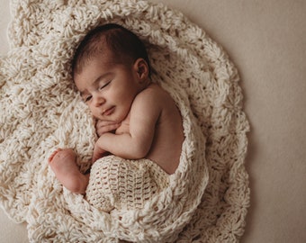 Baby Blanket and Hat Patterns  - Crochet Patterns Set Mia with Workbook(PDF n. 014)