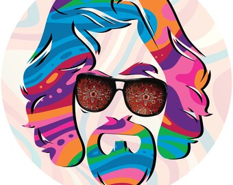 El gran Lebowski - The Dude Pegatina, carteles, etc.