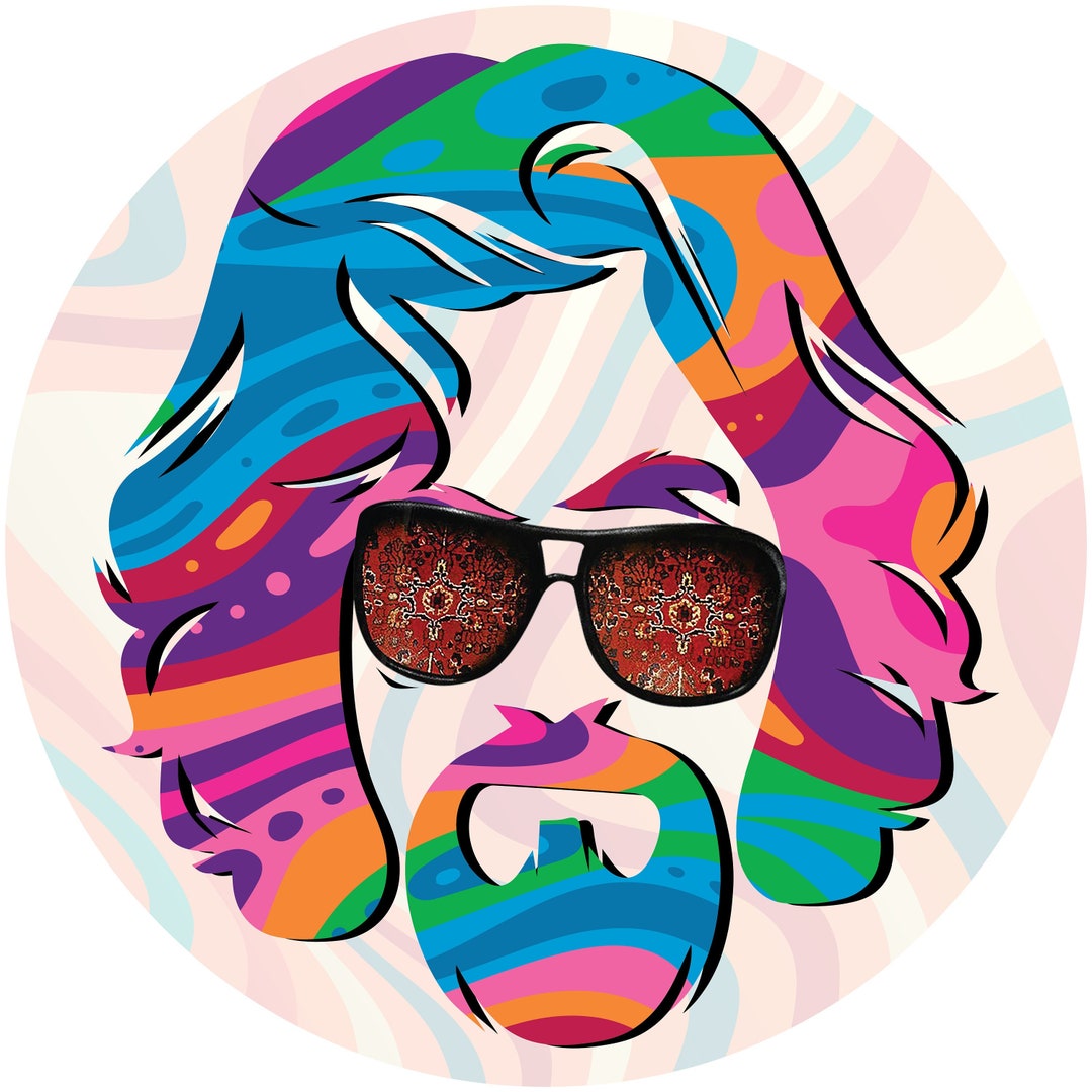 The Big Lebowski - the Dude Sticker, Posters, Etc. - Etsy
