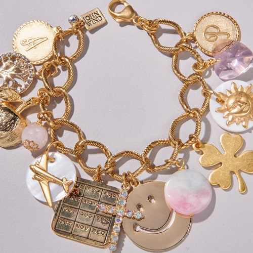 Custom Charm Bracelet Etsy