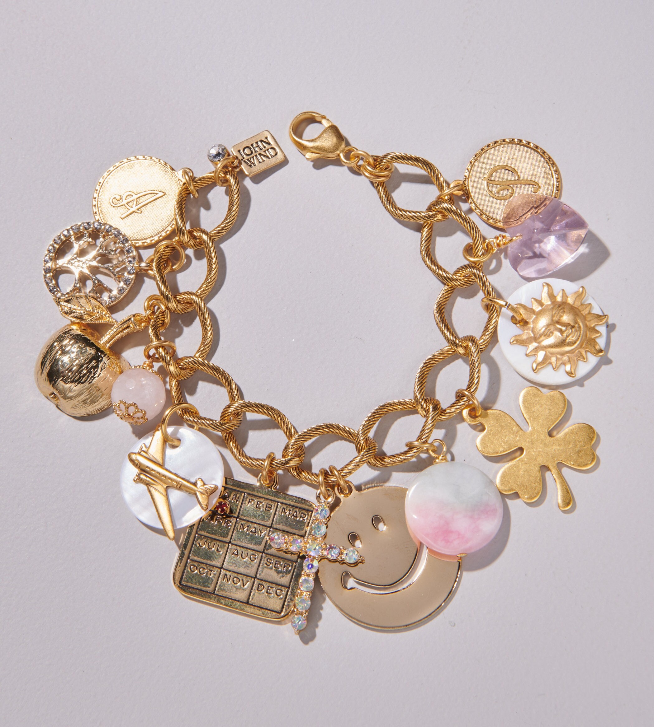 Signature Custom Charm Bracelet Etsy