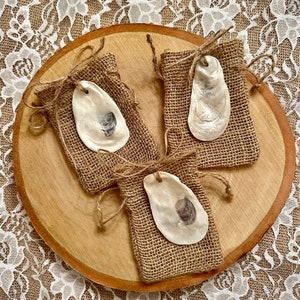 Oyster Shell Mini Gift Bag, sieradencadeau, lerarencadeau, huwelijkscadeaukaarthouder, cadeaukaarthouder