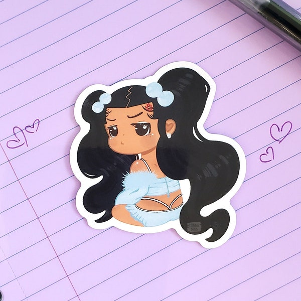 Megan Thee Stallion Sticker, Celebrity Stickers, Hot Girl Summer Sticker, Meg Thee Stallion Christmas Gift, Chibi Stickers, Hip Hop Stickers