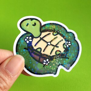 Cute Lazy Turtle Sticker, Turtle Gifts For Kids, Animal Gifts For Teens, Best Friend Birthday Gift, Funny Animal Sticker, Animal Lover Gift
