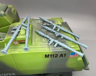 1/24 Scale Resin Lot of 5 RPG (Rocket Propelled Grenade) Unpainted