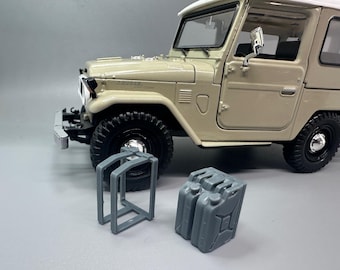 1/24 Scale Gas Tanks aus Unlackiertem Resin
