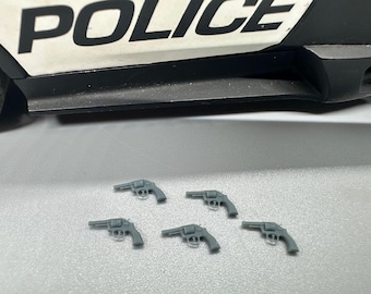 1/24 Scale Resin Lot 5 Police .38 Special Revolver