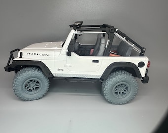 1/24 4x4 Off Road TRD Style Räder und Reifen Harz
